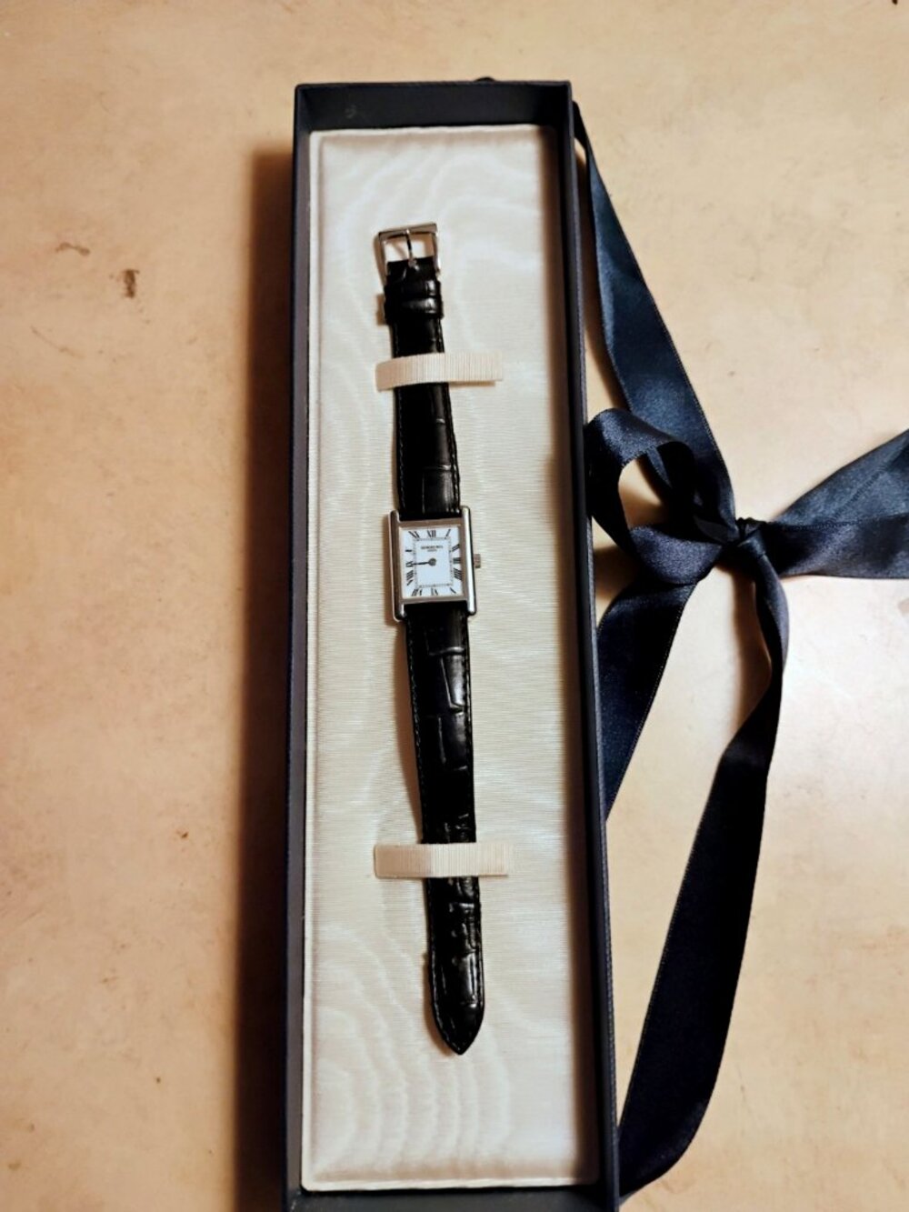 Ladies Raymond Weil Tank Watch 5766 Excellent Condition New Battery Original Box
